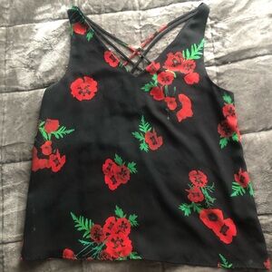 XS Cute Floral Top from Express